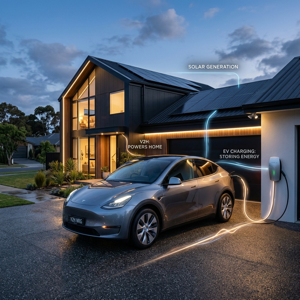 Bidirektionales Laden mit Tesla: V2H, V2G und die Zukunft der Energieversorgung