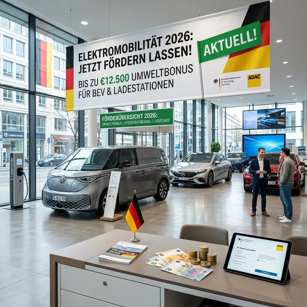 E-Auto Förderung 2026: Welche Zuschüsse gibt es noch?