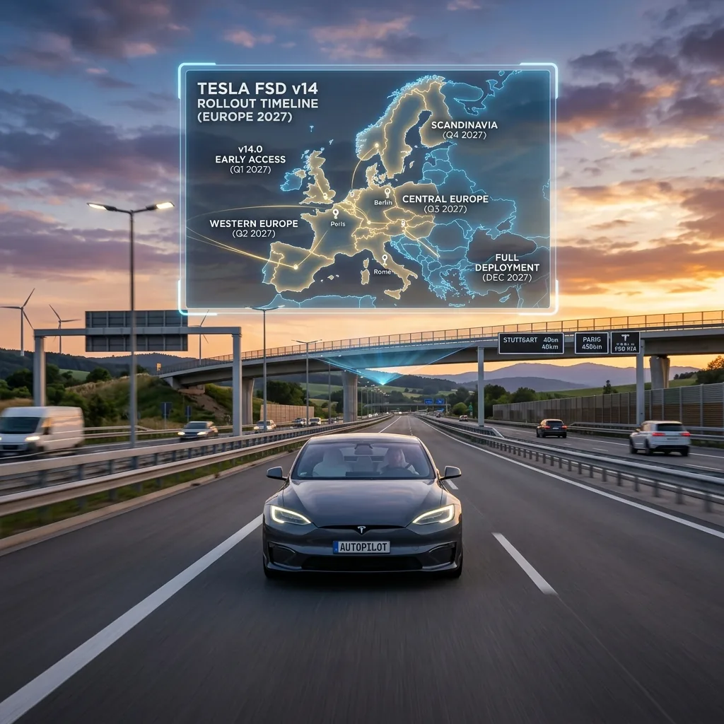 FSD v14 in Europa: Zeitplan, Regulierung und was sich für deutsche Tesla-Fahrer ändert