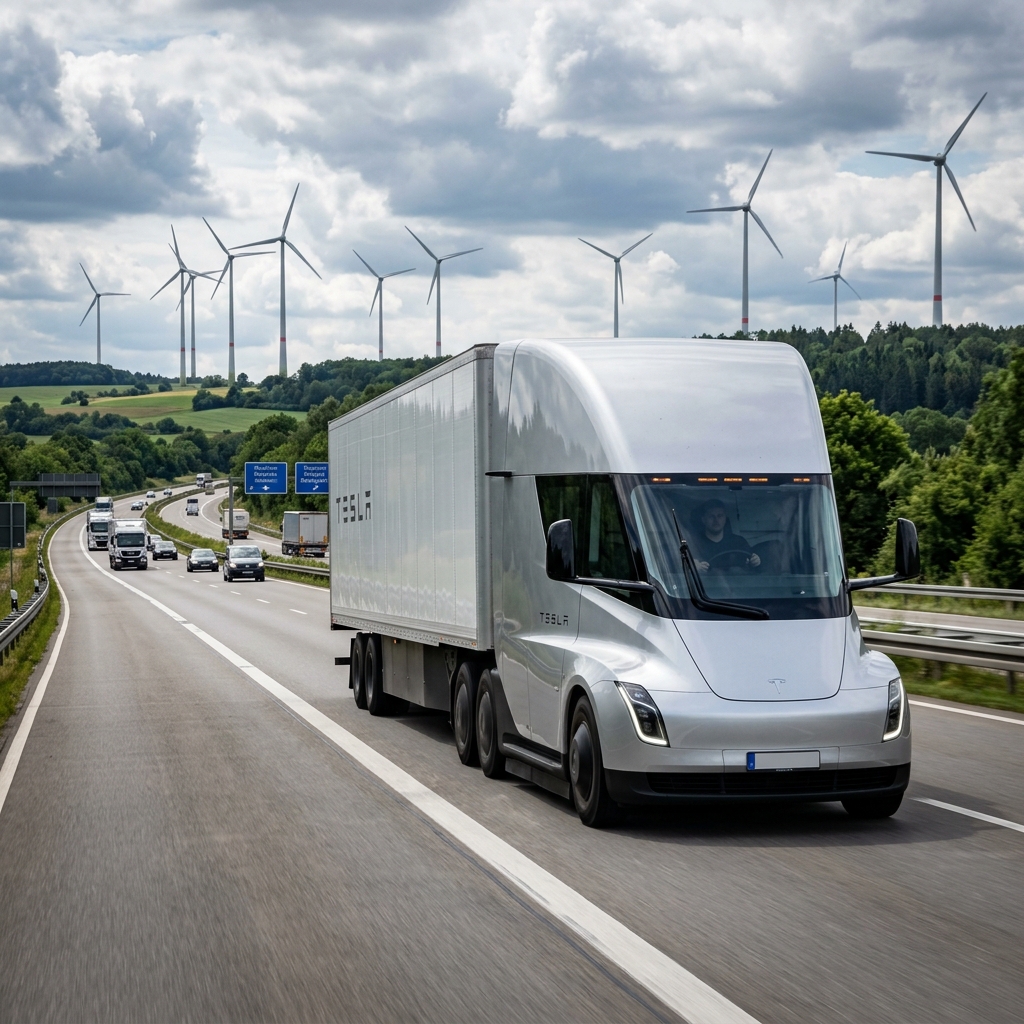 Tesla Semi in Europa: Kommt der Elektro-LKW nach Deutschland?