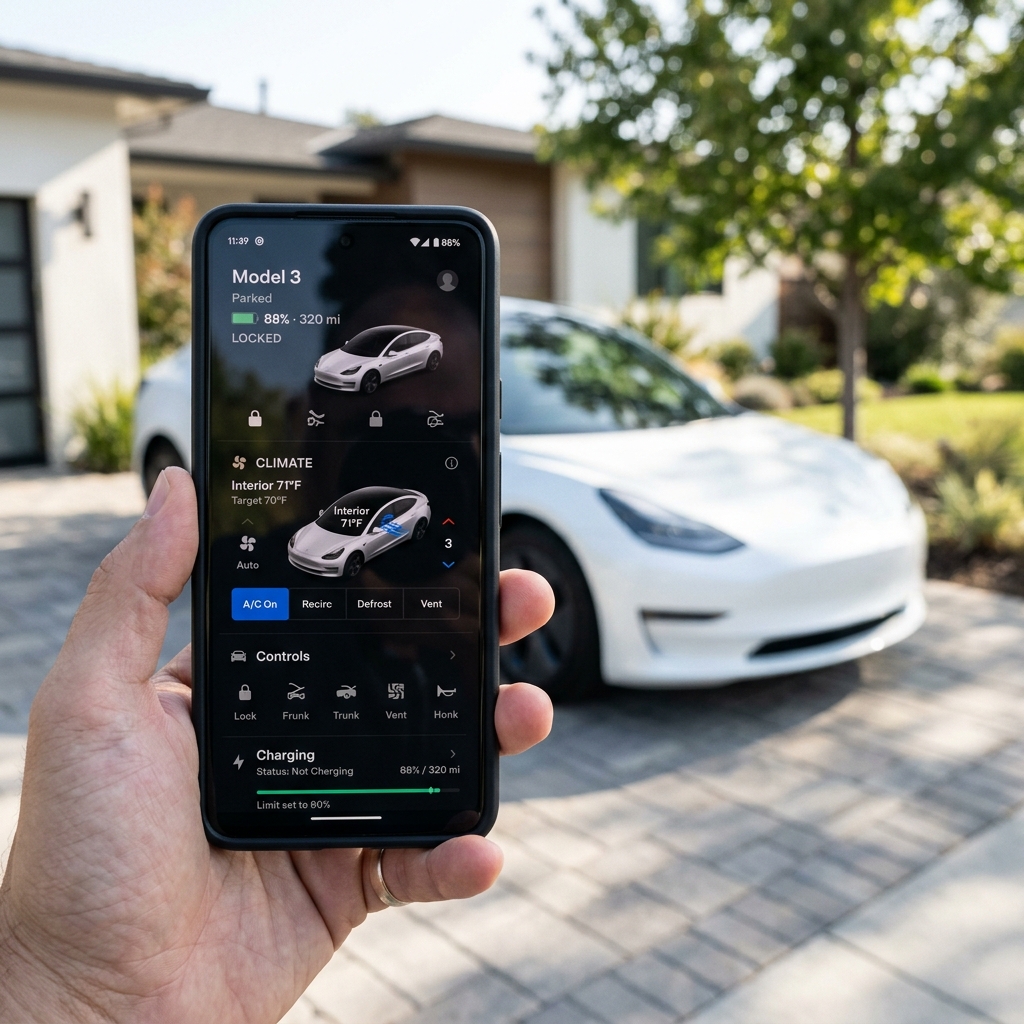 Tesla Dog Mode und Camp Mode: Tierfreundliches Fahren erklärt