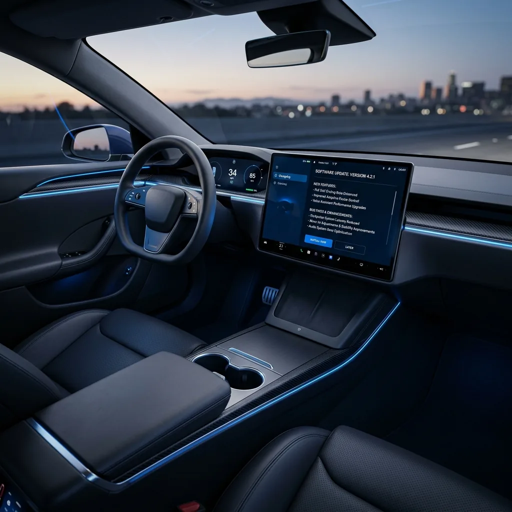 Tesla Software Version 12: Alle neuen Features auf einen Blick