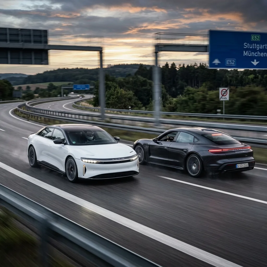 Tesla vs. deutsche Autobauer: Wer gewinnt den E-Auto-Kampf?