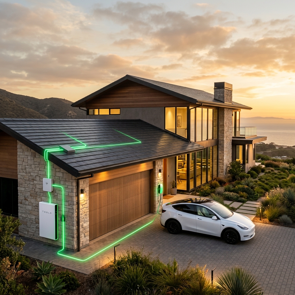 Tesla Solar Roof & Powerwall: Das komplette Energie-Ökosystem für dein Zuhause