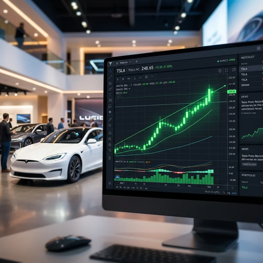 Tesla Aktie 2026: Quartalszahlen, KI-Bewertung und warum TSLA so volatil ist